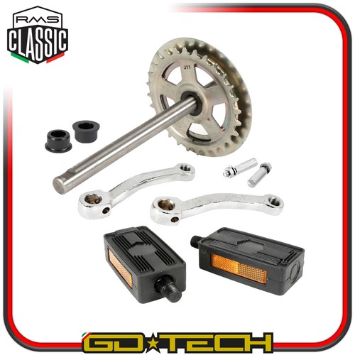 Kit pedali pedivelle asse - kit,